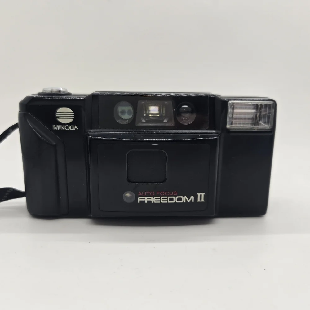 Minolta Camera Auto Focus Freedom II UNTESTED With Case